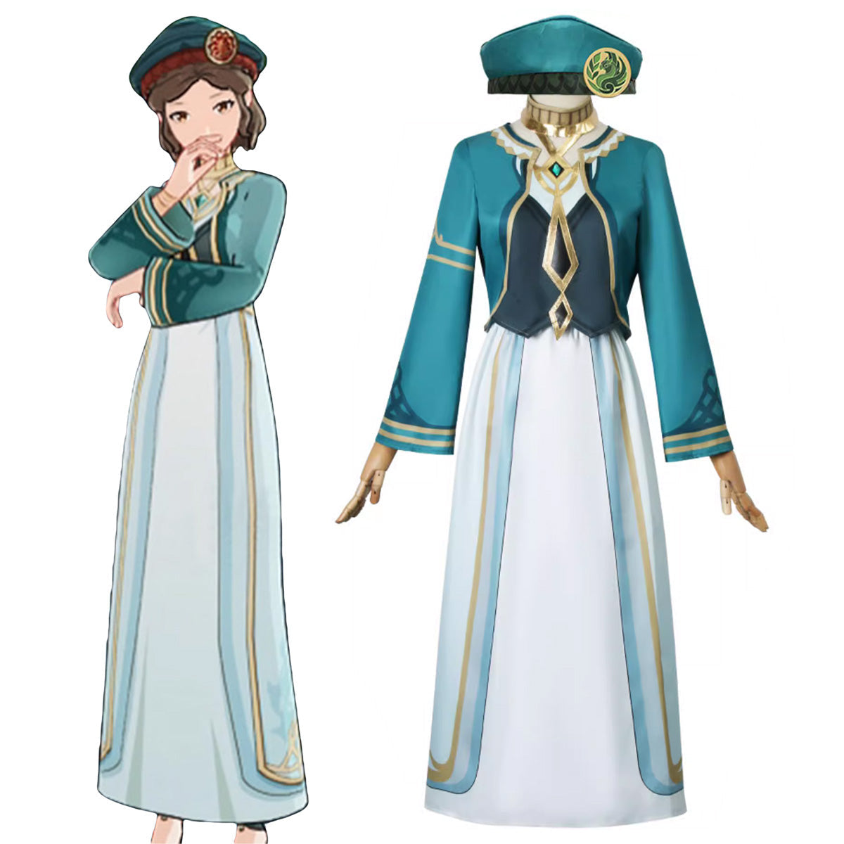 Genshin Impact The Akademiya Female Uniform Cosplay Costume Costume - Tophatter Daily Deals