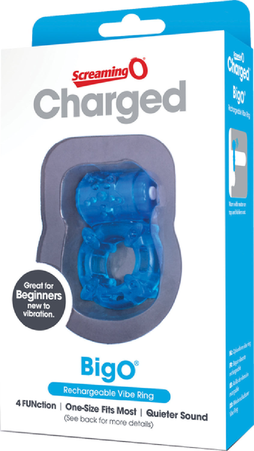 Screaming O Charged BigO – Rechargeable Vibrating Cock Ring > Cock Ring > Vibrating - Tophatter Daily Deals