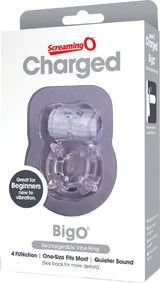 Screaming O Charged BigO – Rechargeable Vibrating Cock Ring > Cock Ring > Vibrating - Tophatter Daily Deals