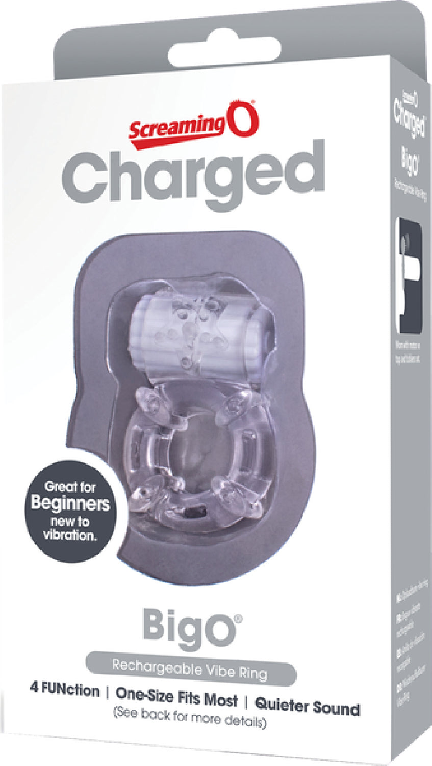 Screaming O Charged BigO – Rechargeable Vibrating Cock Ring > Cock Ring > Vibrating - Tophatter Daily Deals