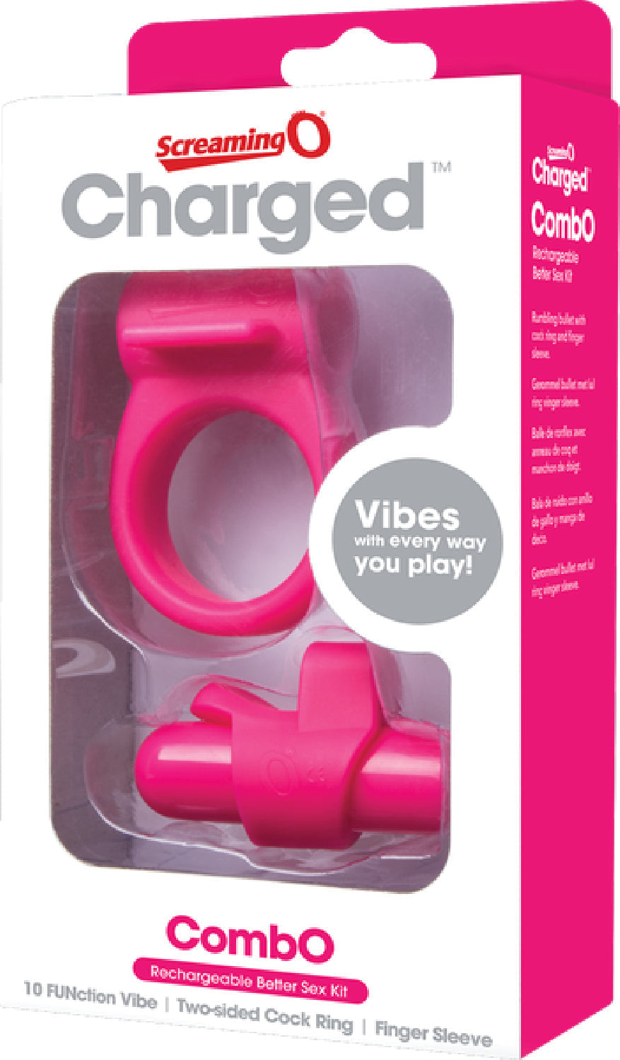 Charged Combo Kit 1 – Body-Safe Silicone Cock Ring and Fingertip Sleeve Kit > Sex Toys > Couples Toys - Tophatter Daily Deals