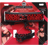 Crimson Tied Collar With Leash – Adjustable Collar and Leash Set > Bondage Gear > Collars & Leashes - Tophatter Daily Deals