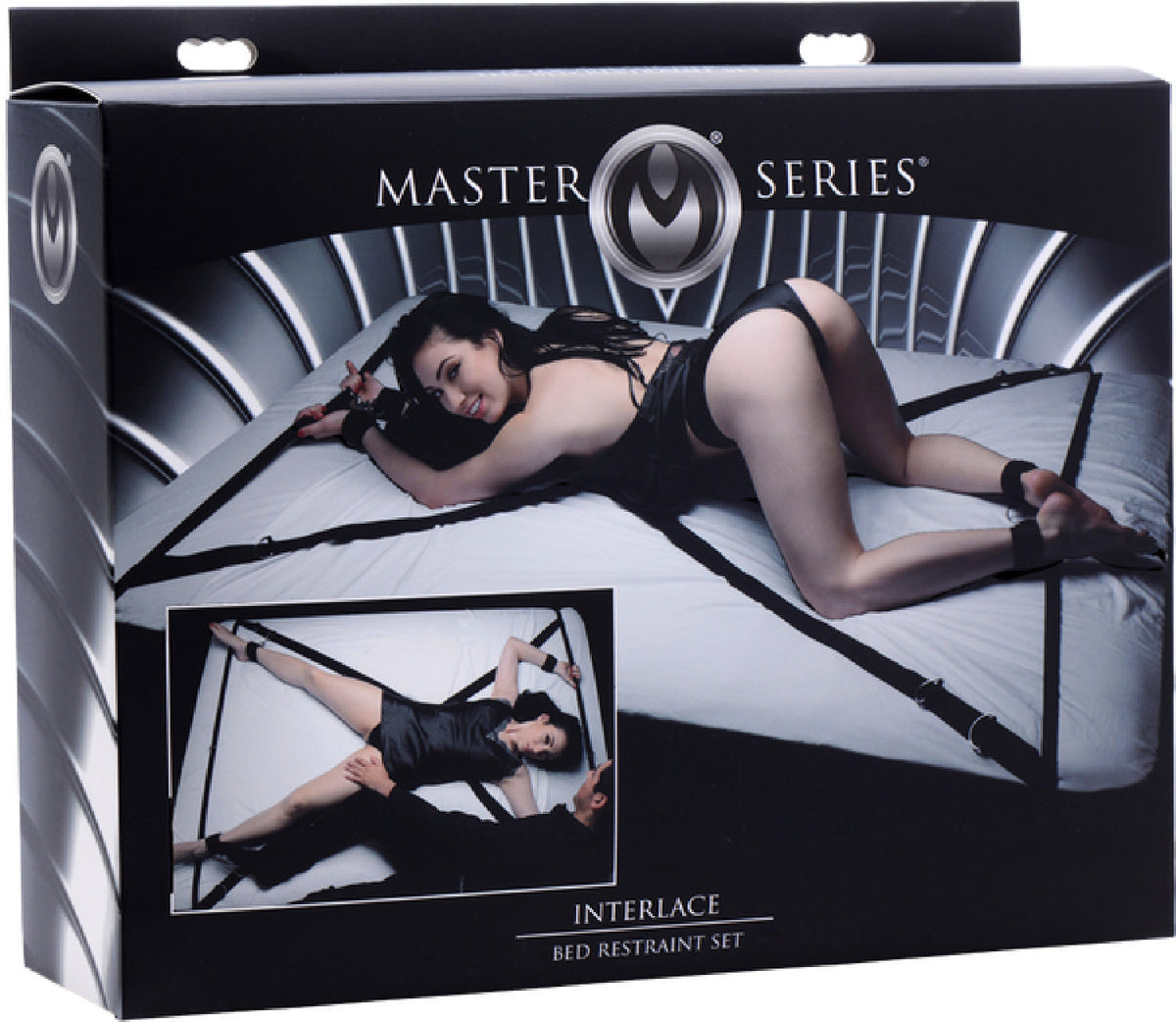 Master Series Interlace Bed Restraint Set – Versatile Restraint Kit with Neoprene Cuffs > Bondage Gear > Bed Restraints - Tophatter Daily Deals