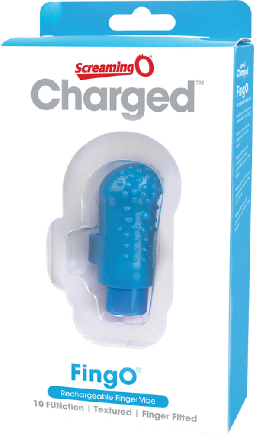 Charged Fing O – Rechargeable Mini Finger Vibrator with Vooom Technology > Vibrators > Finger Vibrators - Tophatter Daily Deals