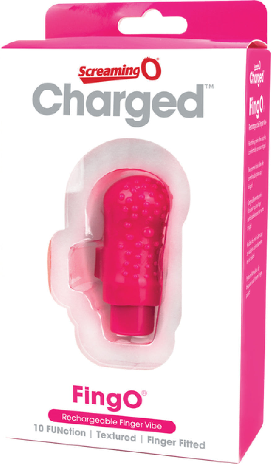 Charged Fing O – Rechargeable Mini Finger Vibrator with Vooom Technology > Vibrators > Finger Vibrators - Tophatter Daily Deals