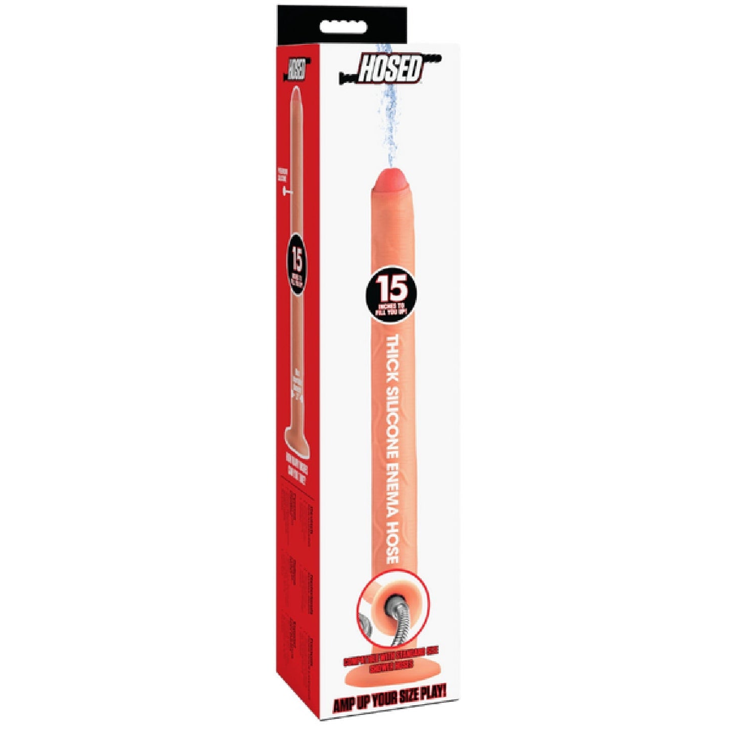 Thick Silicone Enema Hose – 15 Inch Hygienic and Pleasure-Enhancing Enema Hose > Anal Range > Oversized Anal Toys - Tophatter Daily Deals