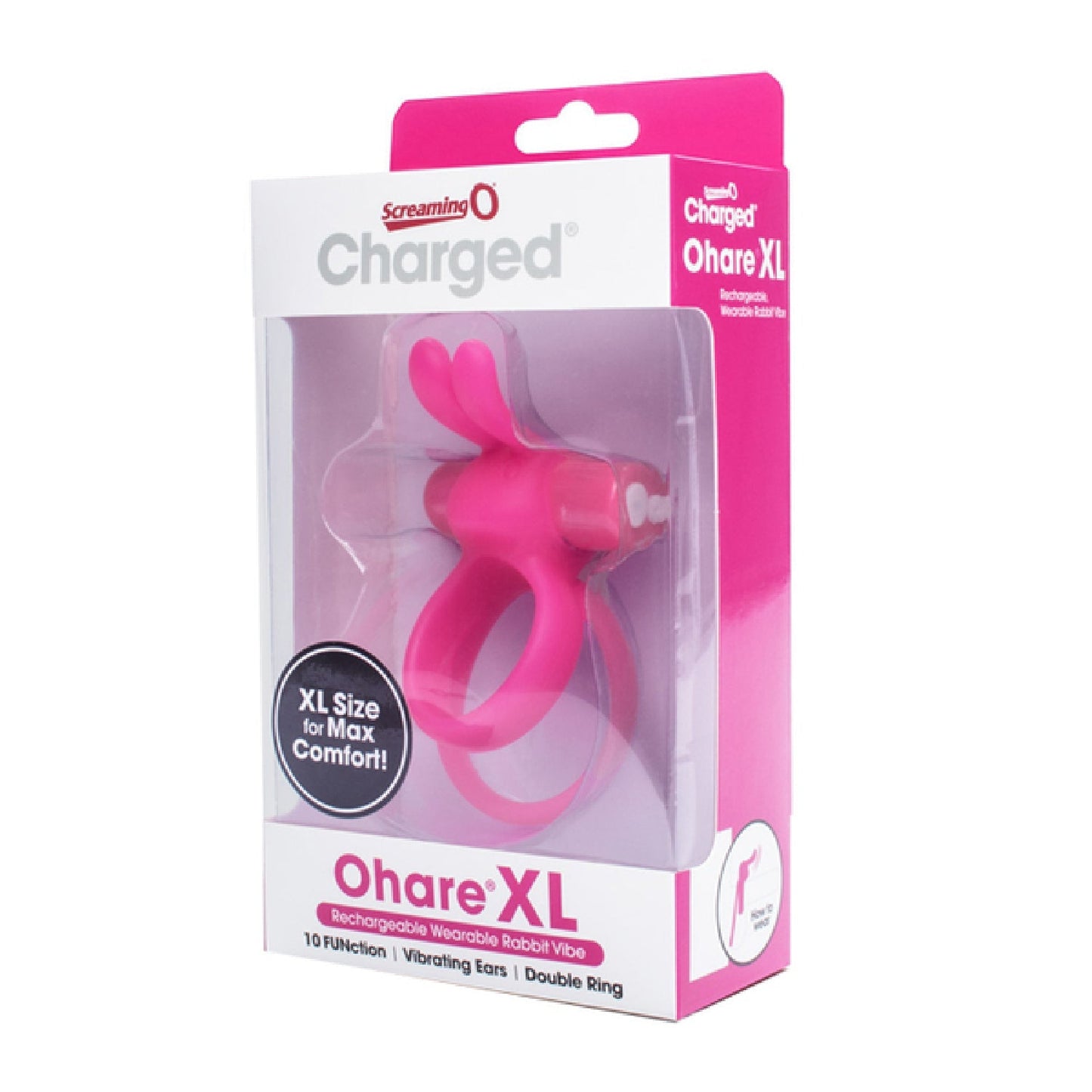 Charged Ohare XL – Rechargeable Double Cock Ring Vibrator > Sex Toys > Couples Toys - Tophatter Daily Deals