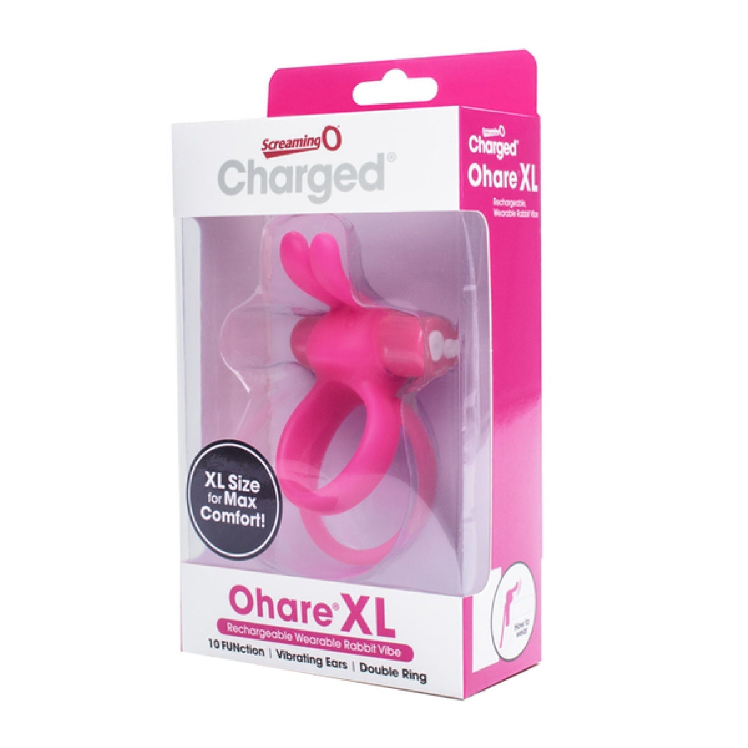 Charged Ohare XL – Rechargeable Double Cock Ring Vibrator > Sex Toys > Couples Toys - Tophatter Daily Deals
