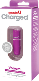 Vooom Bullet – Waterproof 10-Function Portable Bullet Vibrator > Vibrators > Mini Vibrators - Tophatter Daily Deals