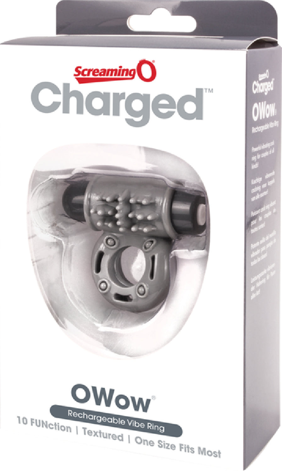 O Wow Ring – Rechargeable Vibrating Cock Ring with 10 Vibration Functions > Cock Ring > Vibrating - Tophatter Daily Deals