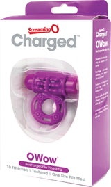 O Wow Ring – Rechargeable Vibrating Cock Ring with 10 Vibration Functions > Cock Ring > Vibrating - Tophatter Daily Deals