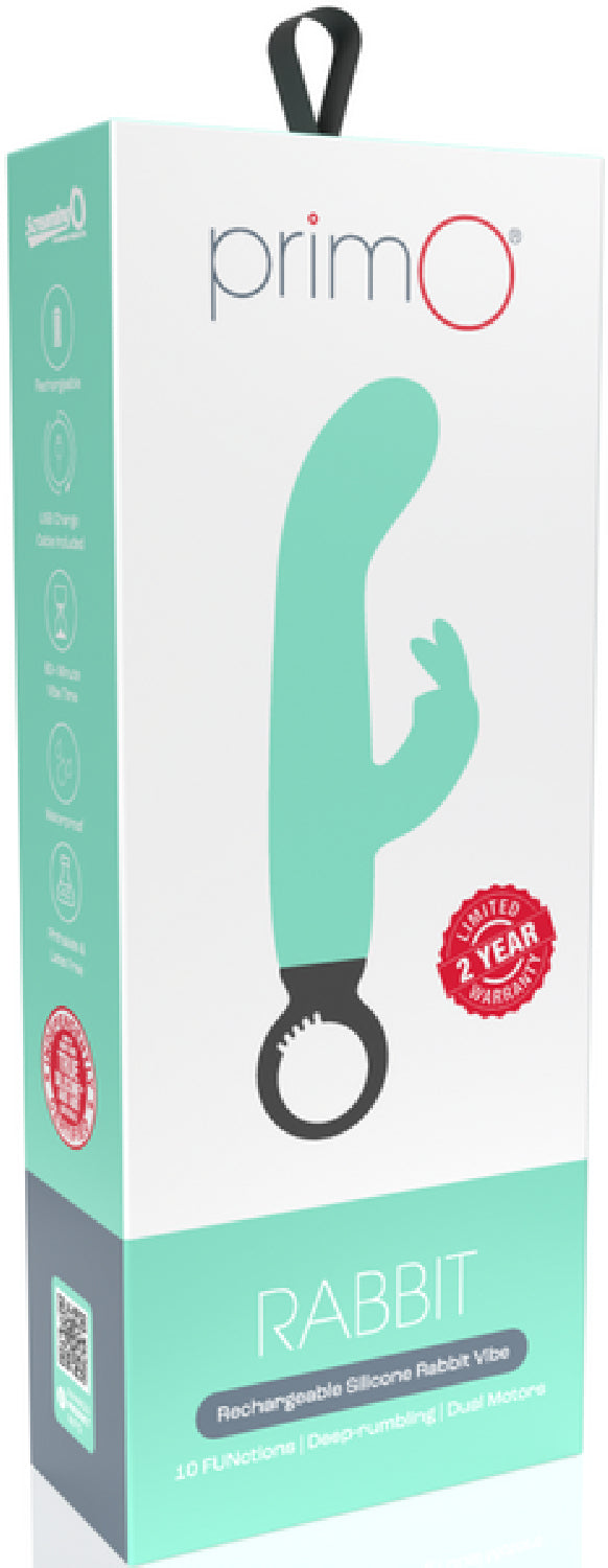 Screaming O PrimO Rabbit – 4.5 Inch Silicone Rabbit Vibrator with 5+5 Motor Settings > Vibrators > Ladies > Rabbit - Tophatter Daily Deals