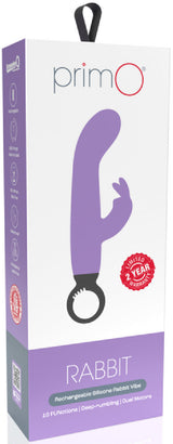 Screaming O PrimO Rabbit – 4.5 Inch Silicone Rabbit Vibrator with 5+5 Motor Settings > Vibrators > Ladies > Rabbit - Tophatter Daily Deals