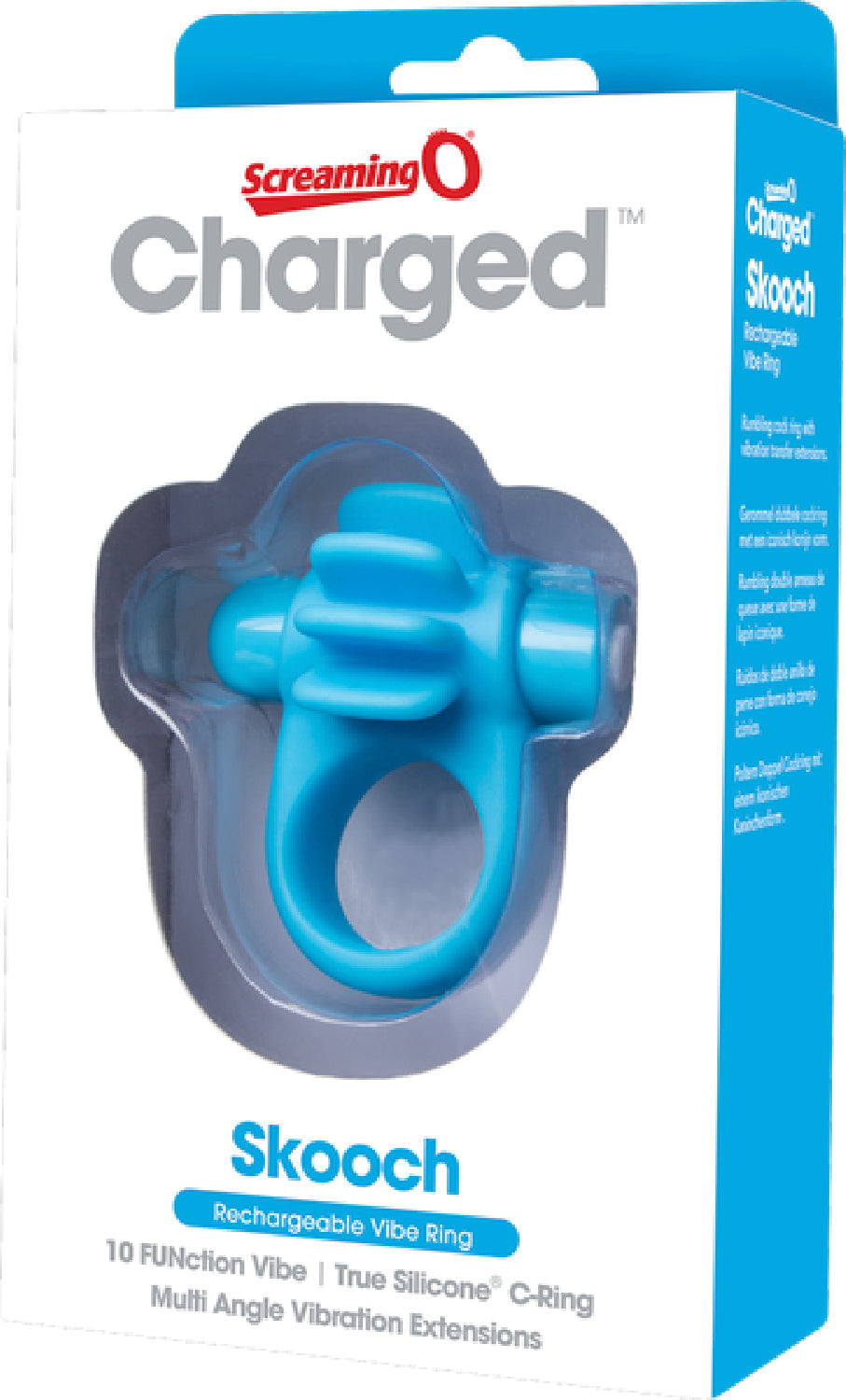 Skooch Charged – Rechargeable Vibrating Cock Ring with Textured Stimulation > Sex Toys > Couples Toys - Tophatter Daily Deals