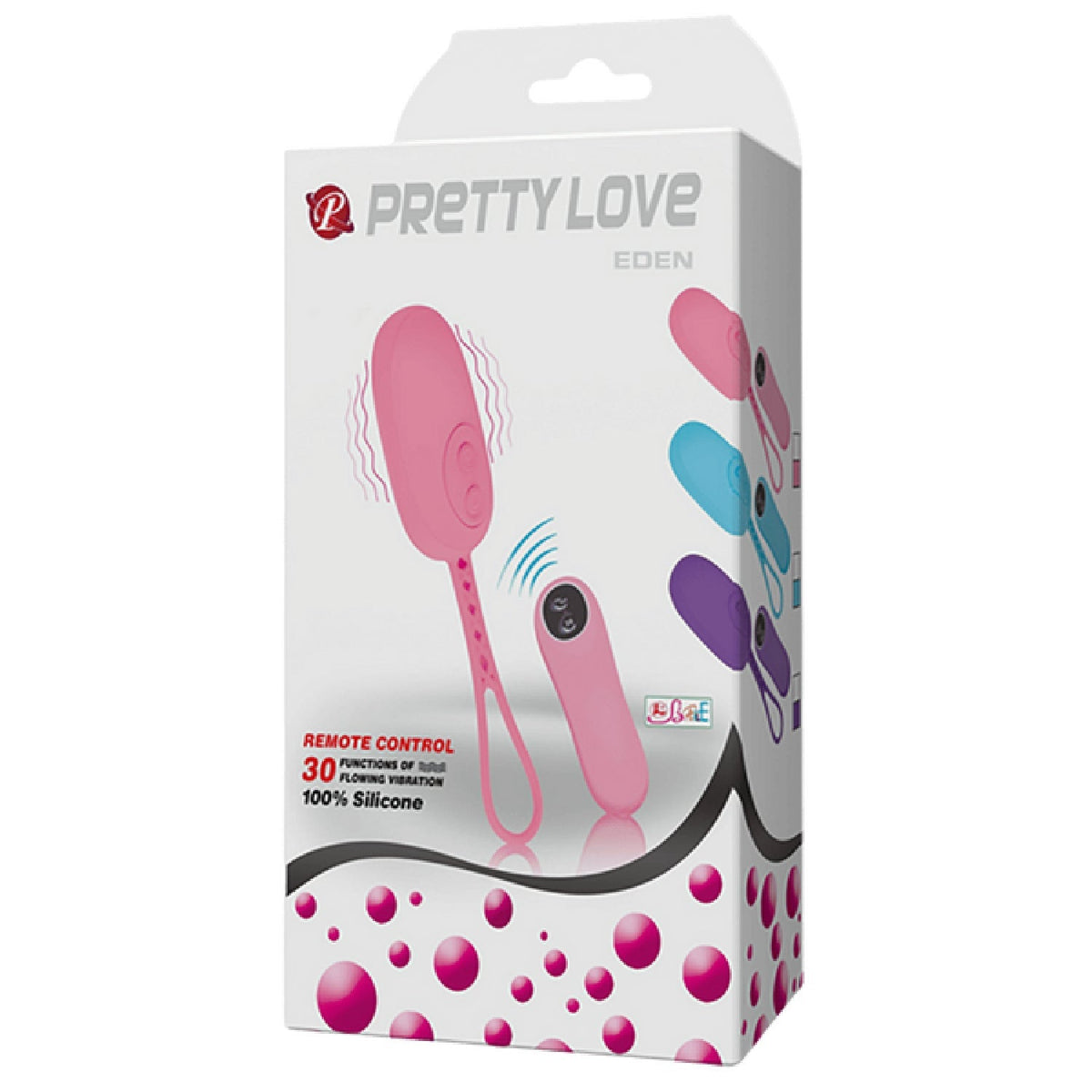 Eden Remote Control Egg – Remote-Controlled Vibrator > Sex Toys For Ladies > Vibrating Eggs - Tophatter Daily Deals