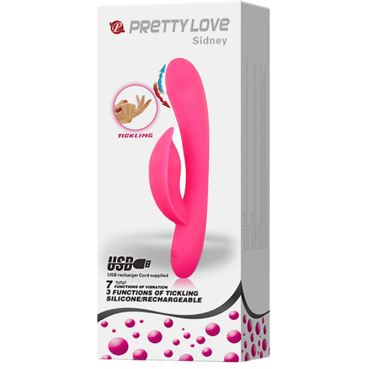 Sidney Silicone Rechargeable Vibrator > Vibrators > Ladies > Rabbit - Tophatter Daily Deals
