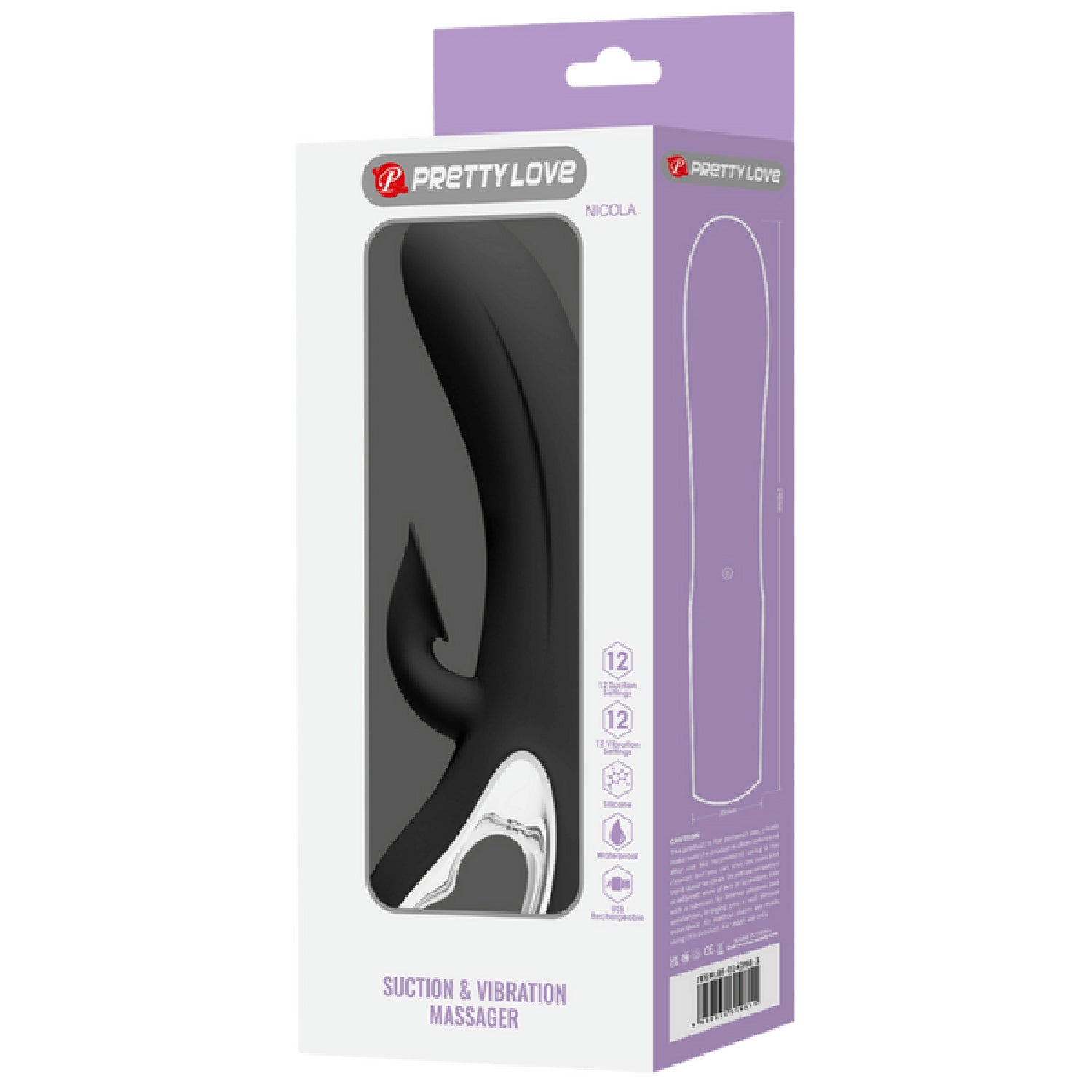 Rechargeable Nicola – Rechargeable Vibrator > Vibrators > Ladies > Rabbit - Tophatter Daily Deals