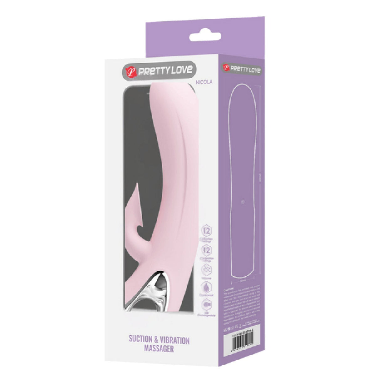 Rechargeable Nicola – Rechargeable Vibrator > Vibrators > Ladies > Rabbit - Tophatter Daily Deals