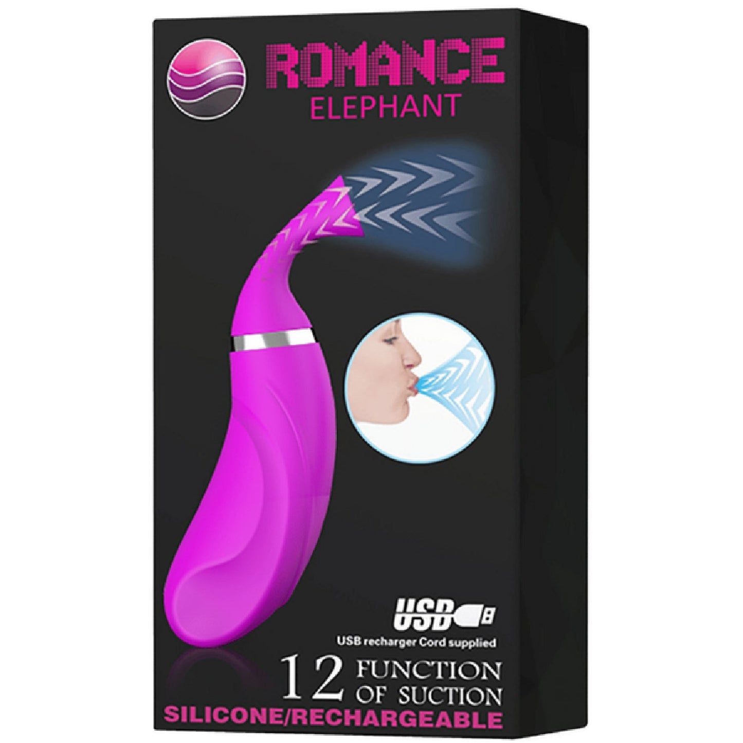 Rechargeable Romance Elephant – Rechargeable Vibrator > Vibrators > Ladies > Clitoral Vibrators and Stimulators - Tophatter Daily Deals