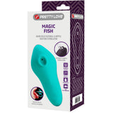 Pretty Love Magic Fish – Rechargeable Silicone 12 Function Clitoral Suction Stimulator > Sex Toys For Ladies > Clitoral Vibrators and Stimulators - Tophatter Daily Deals