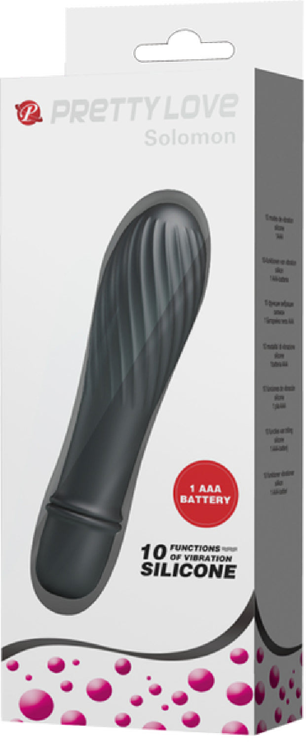 Solomon Mini Vibrator – Silicone Small Vibrator with Swirl Tip > Vibrators > Mini Vibrators - Tophatter Daily Deals