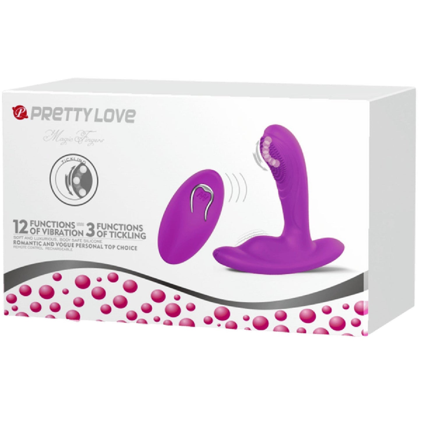 Magic Finger – Rechargeable Remote-Controlled Vibrator with 12 Vibration Functions and 3 Tickling Functions > Vibrators > G-Spot - Tophatter Daily Deals