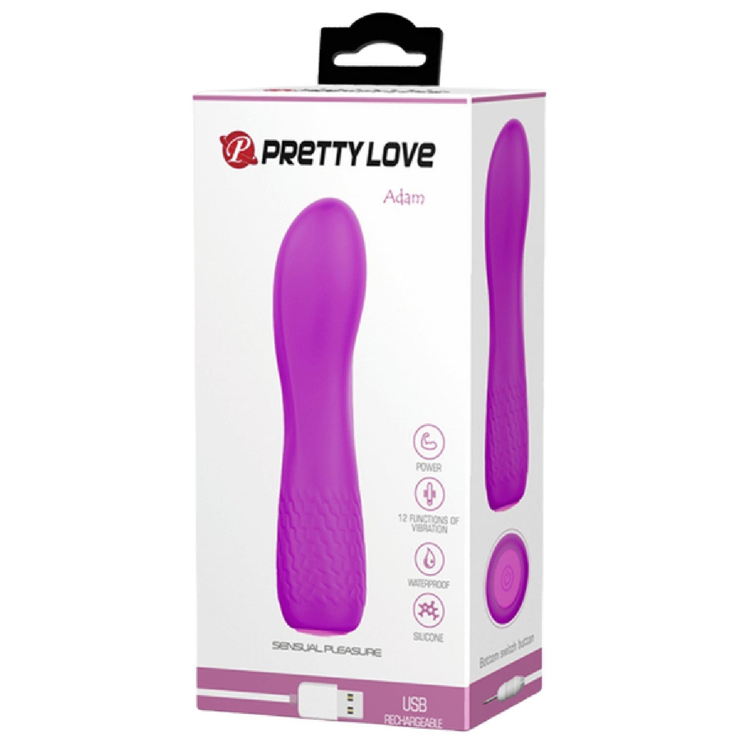 Alice Rechargeable Medical-Grade Silicone Vibrator with 12 Functions and Ergonomic Design > Vibrators > Standard Vibrators - Tophatter Daily Deals