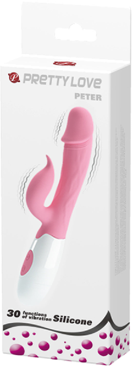 Peter G-Spot Rabbit Vibrator – 30 Function Dual Motor Rabbit Vibrator > Vibrators > Ladies > Rabbit - Tophatter Daily Deals