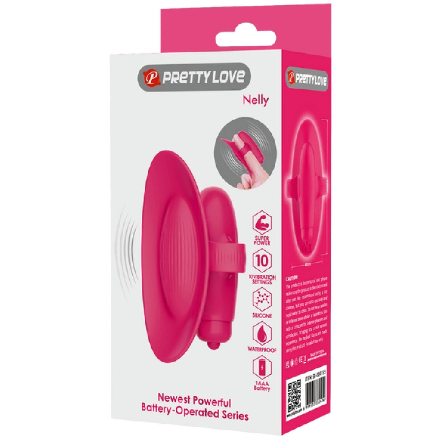 Nelly Silicone Finger Vibe – Smooth Silicone Clitoral Vibrator > Vibrators > Finger Vibrators - Tophatter Daily Deals
