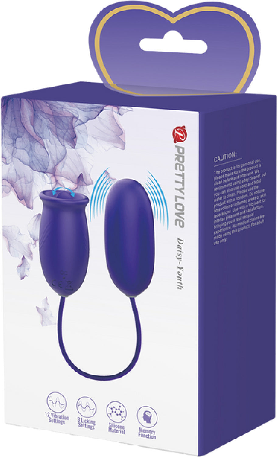 Daisy Licking & Vibrating Combination (Purple) > Vibrators > Ladies > Clitoral Vibrators and Stimulators - Tophatter Daily Deals