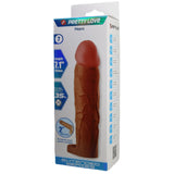 Hani 7.1 Inch Stretchy Shaft Cock Sleeve With Ball Ring Penis Sheath > Sex Toys For Men > Penis Sleeves - Tophatter Daily Deals