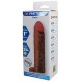 Kaile 7 Inch Stretchy Shaft Cock Sleeve With Ball Ring Penis Sheath > Sex Toys For Men > Penis Sleeves - Tophatter Daily Deals
