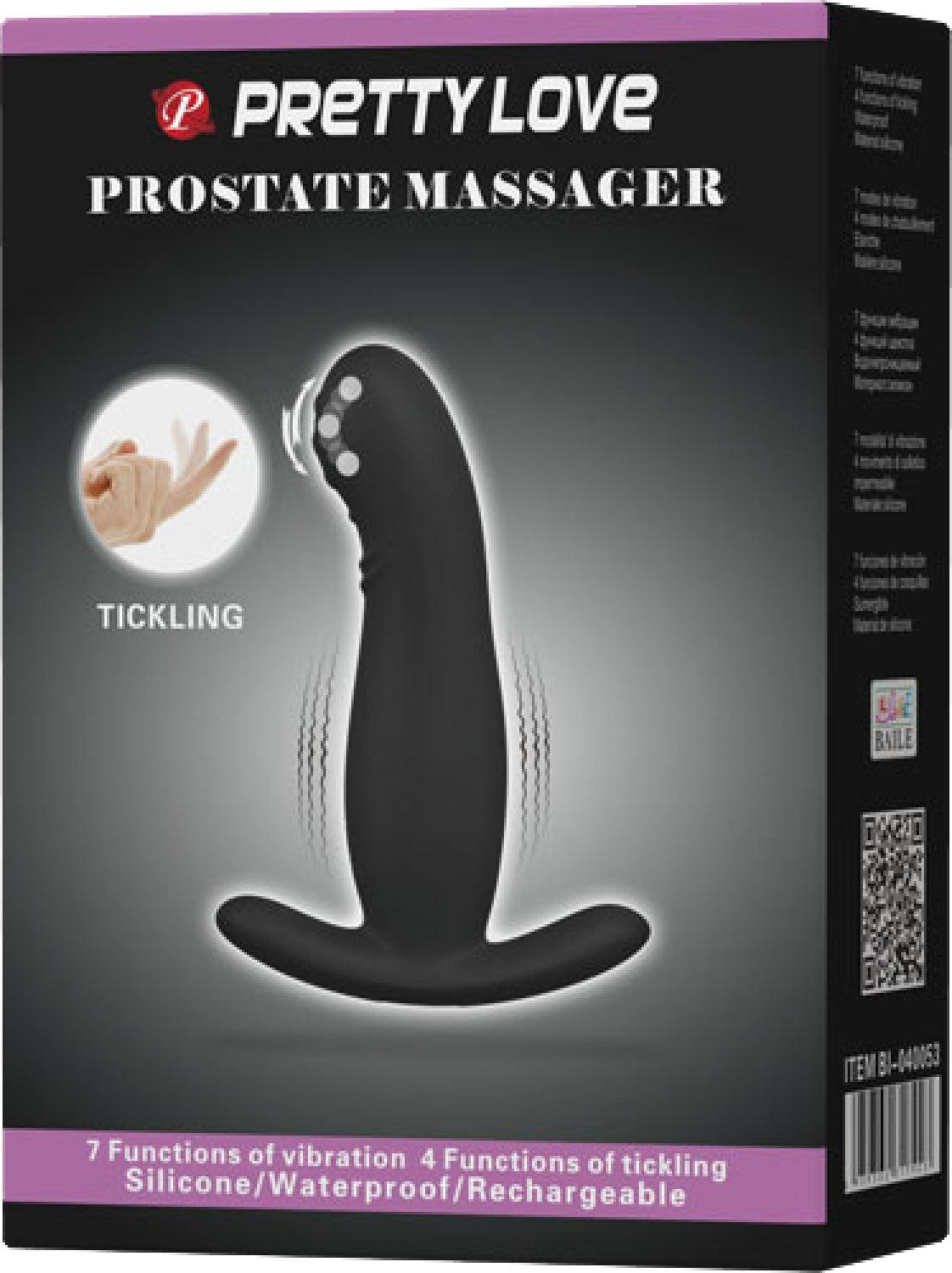 Pretty Love Prostate Massager – Waterproof Silicone Prostate Massager for Men > Anal Range > Prostate Plugs - Tophatter Daily Deals