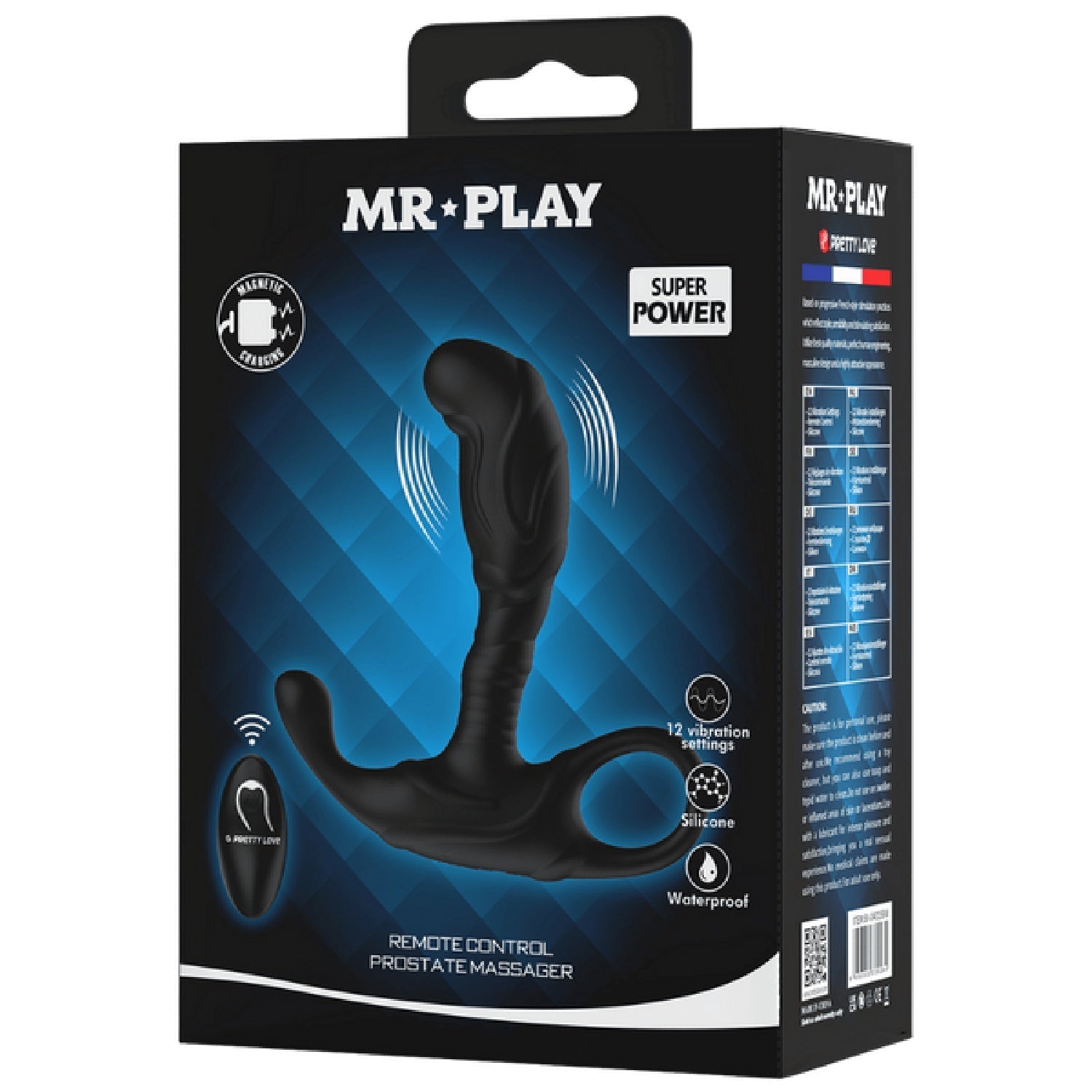 Remote Control Prostate Massager (Black) > Anal Range > Prostate Plugs - Tophatter Daily Deals