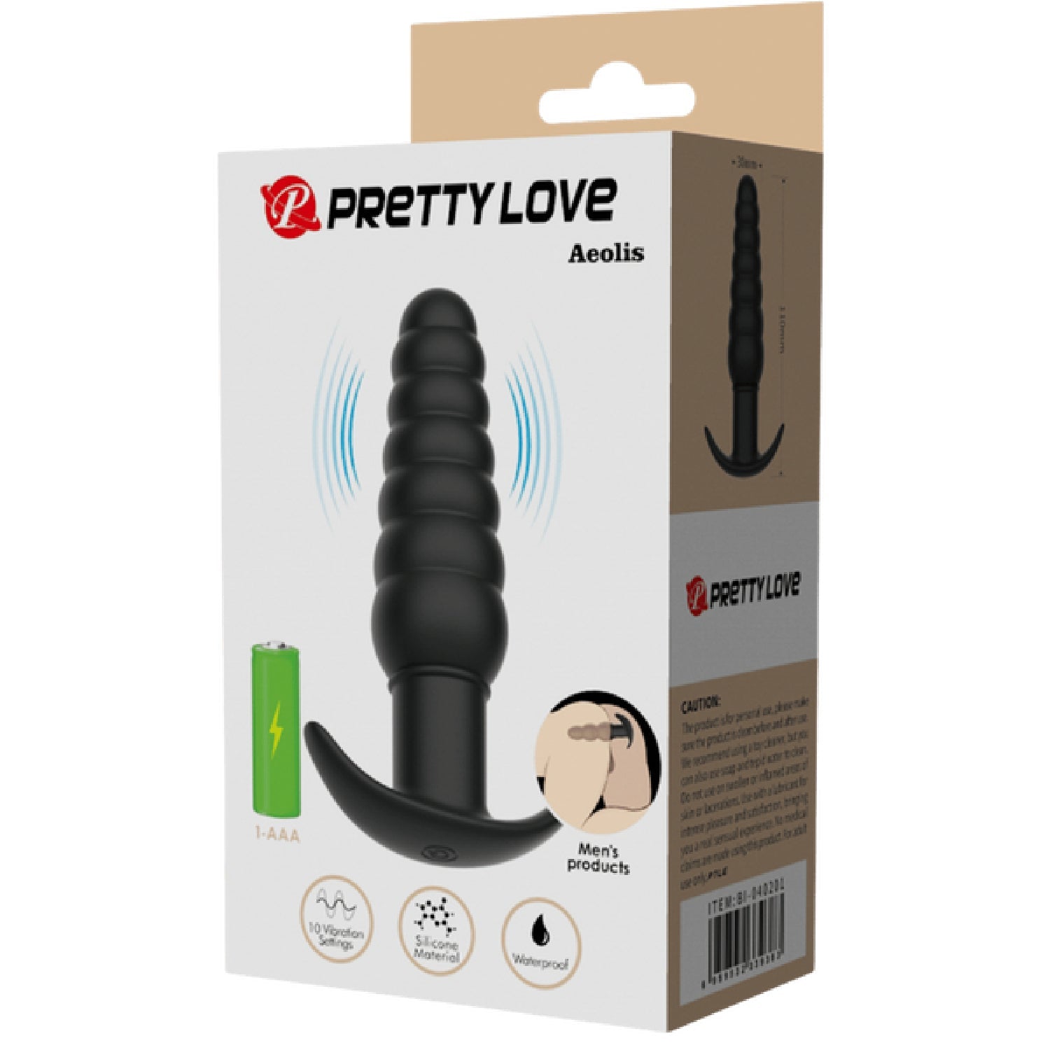 Aeolis Silicone Butt Plug – Smooth Skin Safe Anal Toy With 10 Vibration Settings > Anal Range > Vibrating Butt Plugs - Tophatter Daily Deals