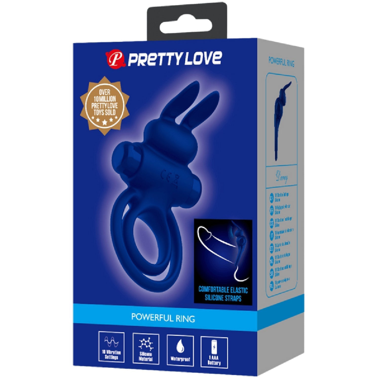 Darey Rabbit Cock Ring – Silicone Vibrating Cock Ring > Sex Toys > Couples Toys - Tophatter Daily Deals
