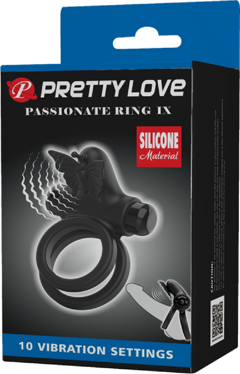 Pretty Love Passionate Ring IX – 10 Function Silicone Vibrating Cock Ring > Sex Toys > Couples Toys - Tophatter Daily Deals