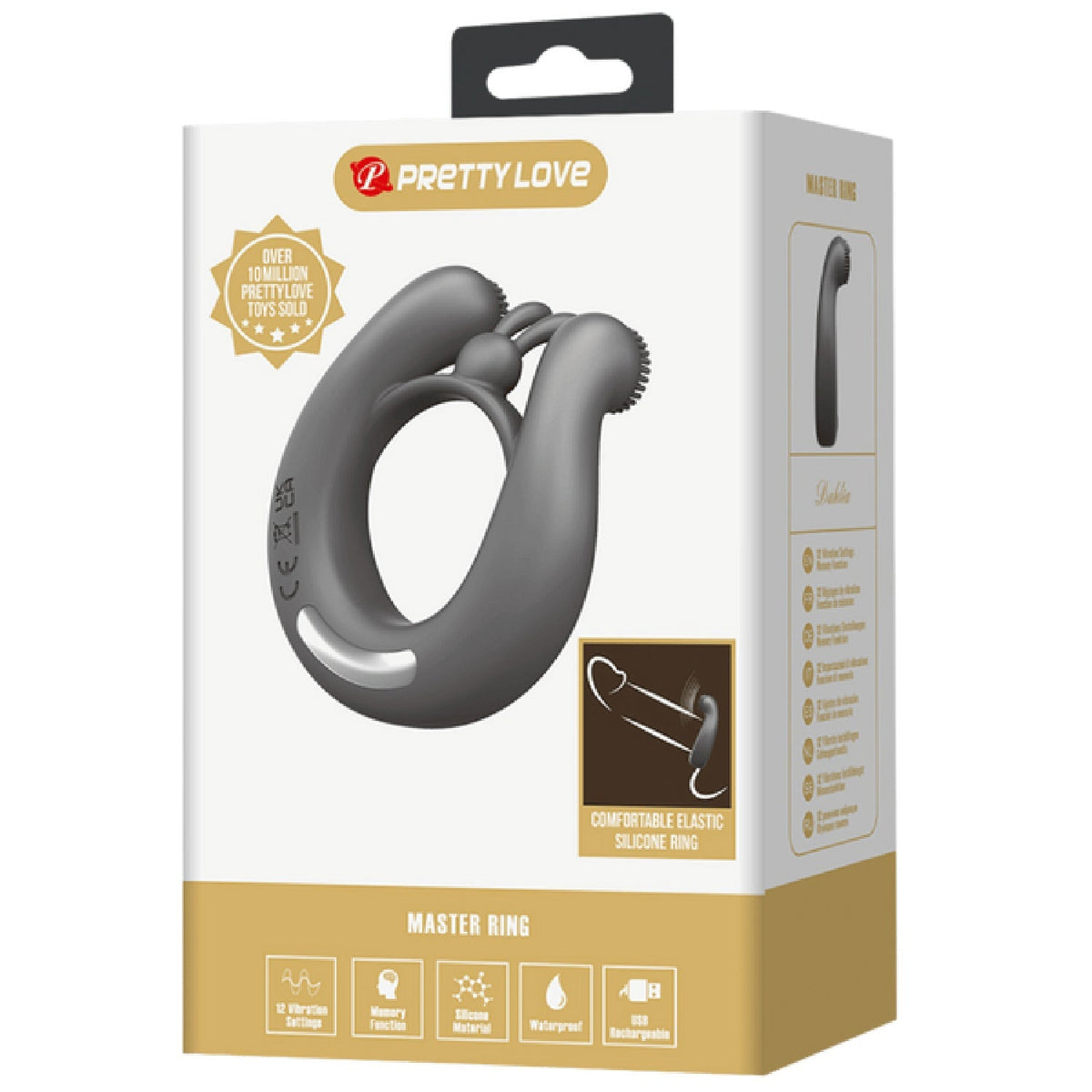 Dahlia – Silicone Dual Motor Vibrating Cock Ring > Cock Ring > Vibrating - Tophatter Daily Deals