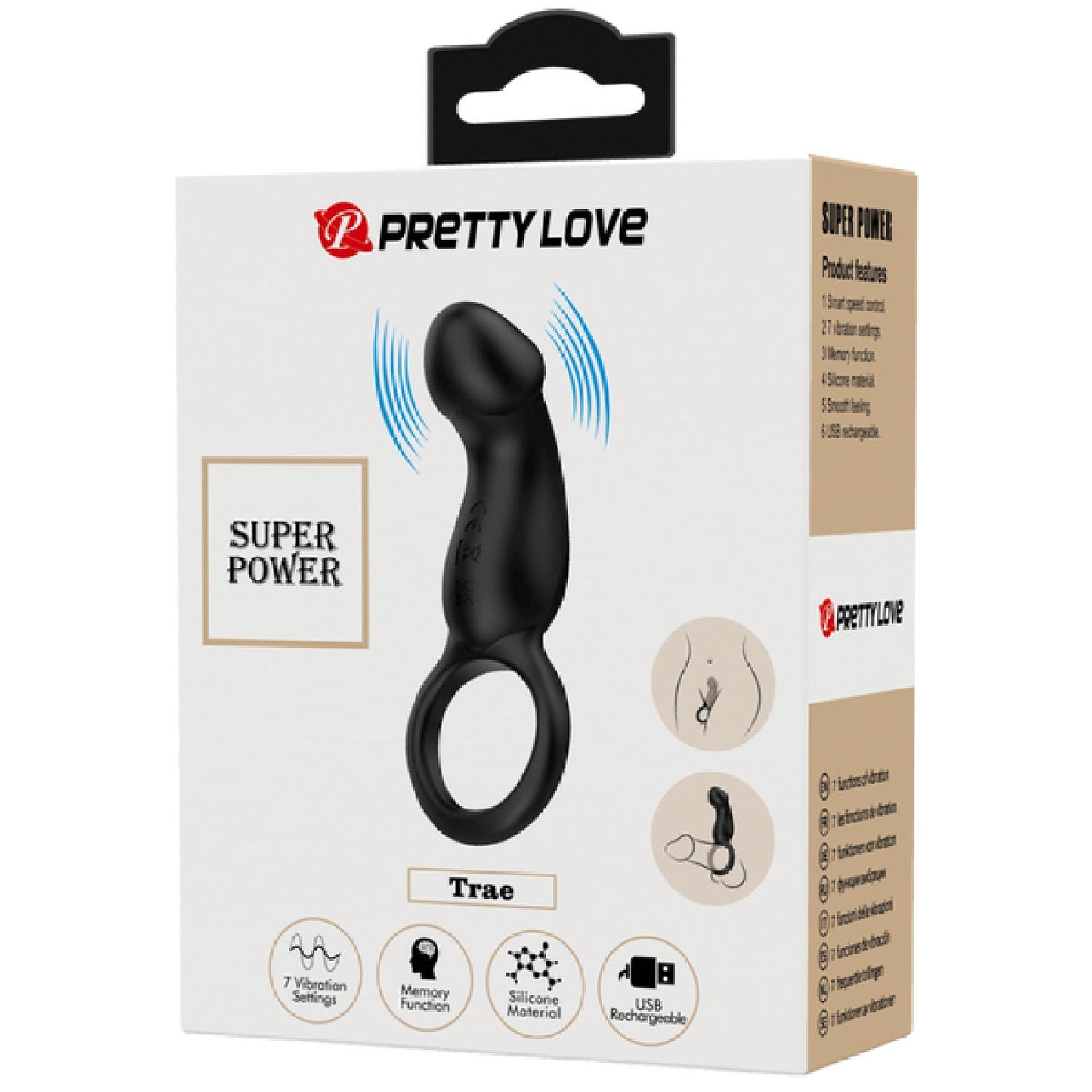 Super Power Trae – Discreet Remote-Controlled Vibrating Egg > Sex Toys For Ladies > Vibrating Eggs - Tophatter Daily Deals
