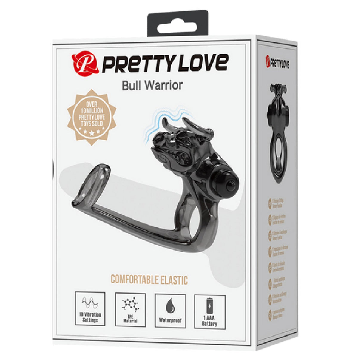 Bull Warrior – Penis Ring and Girth Enhancer Cockring > Cock Ring > Vibrating - Tophatter Daily Deals