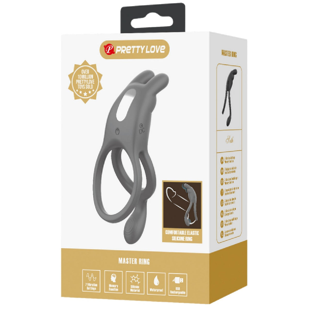Seth Vibrating Cock Ring – Silicone Powerful Vibrator Cock Ring > Cock Ring > Vibrating - Tophatter Daily Deals