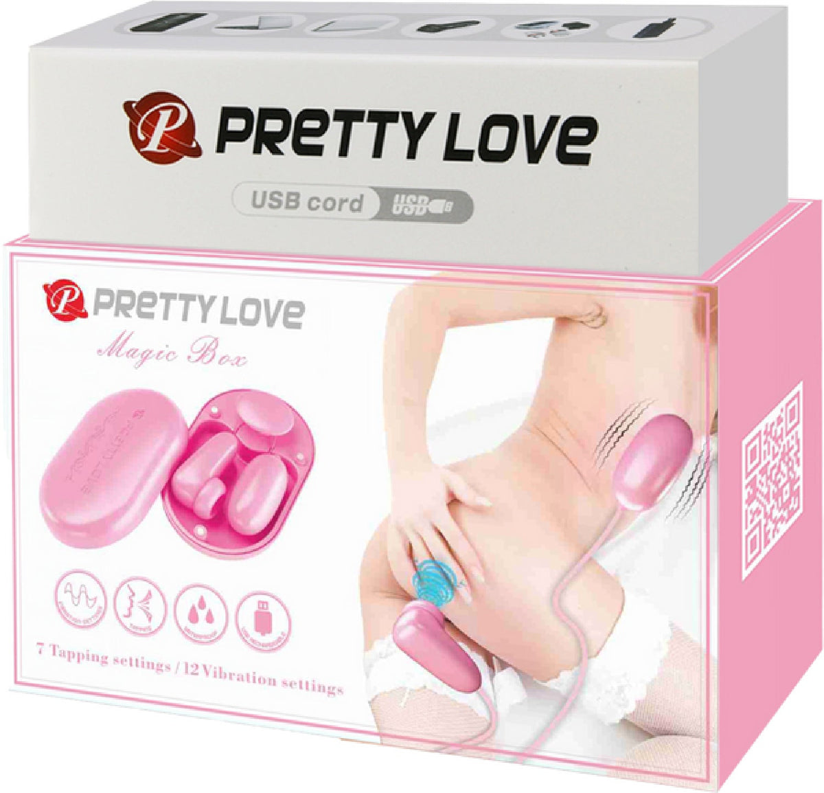 Magic Box Bullet Stimulator – Waterproof USB Rechargeable Vibrator with Tapping and Vibration > Vibrators > Mini Vibrators - Tophatter Daily Deals