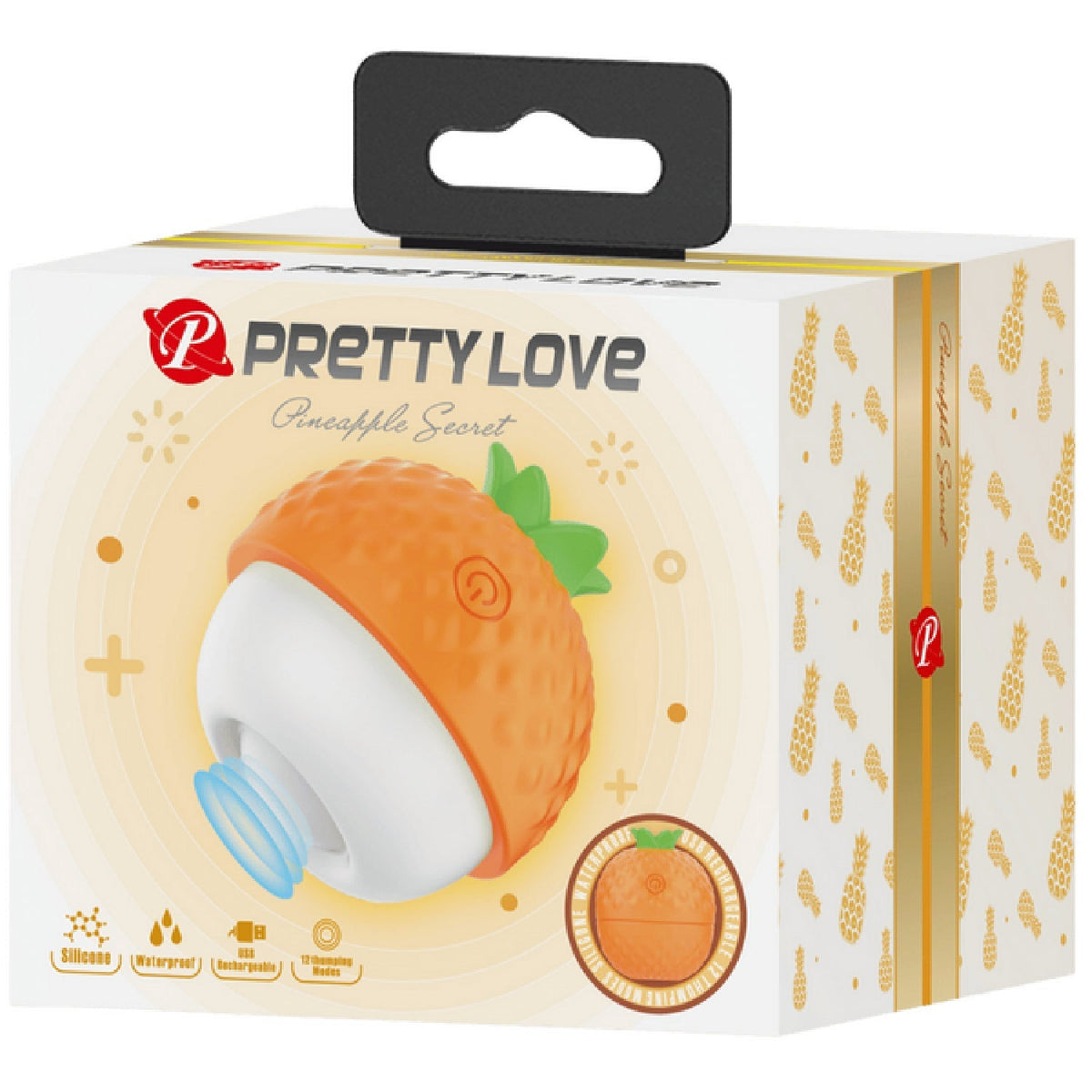 Rechargeable Pineapple Secret – Thumping Function Flexible Point Vibrator > Vibrators > Ladies > Clitoral Vibrators and Stimulators - Tophatter Daily Deals