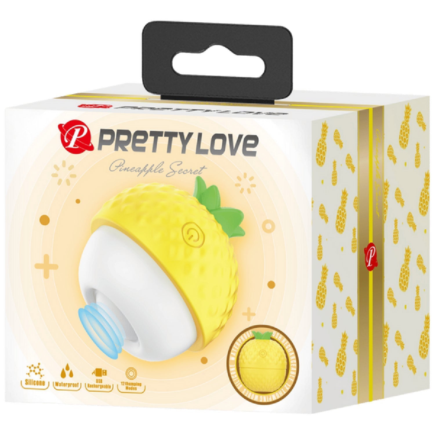 Rechargeable Pineapple Secret – Thumping Function Flexible Point Vibrator > Vibrators > Ladies > Clitoral Vibrators and Stimulators - Tophatter Daily Deals