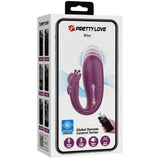 Prettylove Klay Byzantium – App Control Silicone Thrusting Egg Vibrator > Sex Toys For Ladies > Clitoral Vibrators and Stimulators - Tophatter Daily Deals
