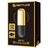 Rechargeable Mini Massager With Twelve Vibration Functions And Compact Egg Design - Versatile Egg Vibrator > Vibrators > Mini Vibrators - Tophatter Daily Deals