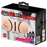 Nancy Pocket Pussy – Double Ended Ribbed Masturbator Sleeve > Sex Toys For Men > Masturbators > Manual - Tophatter Daily Deals