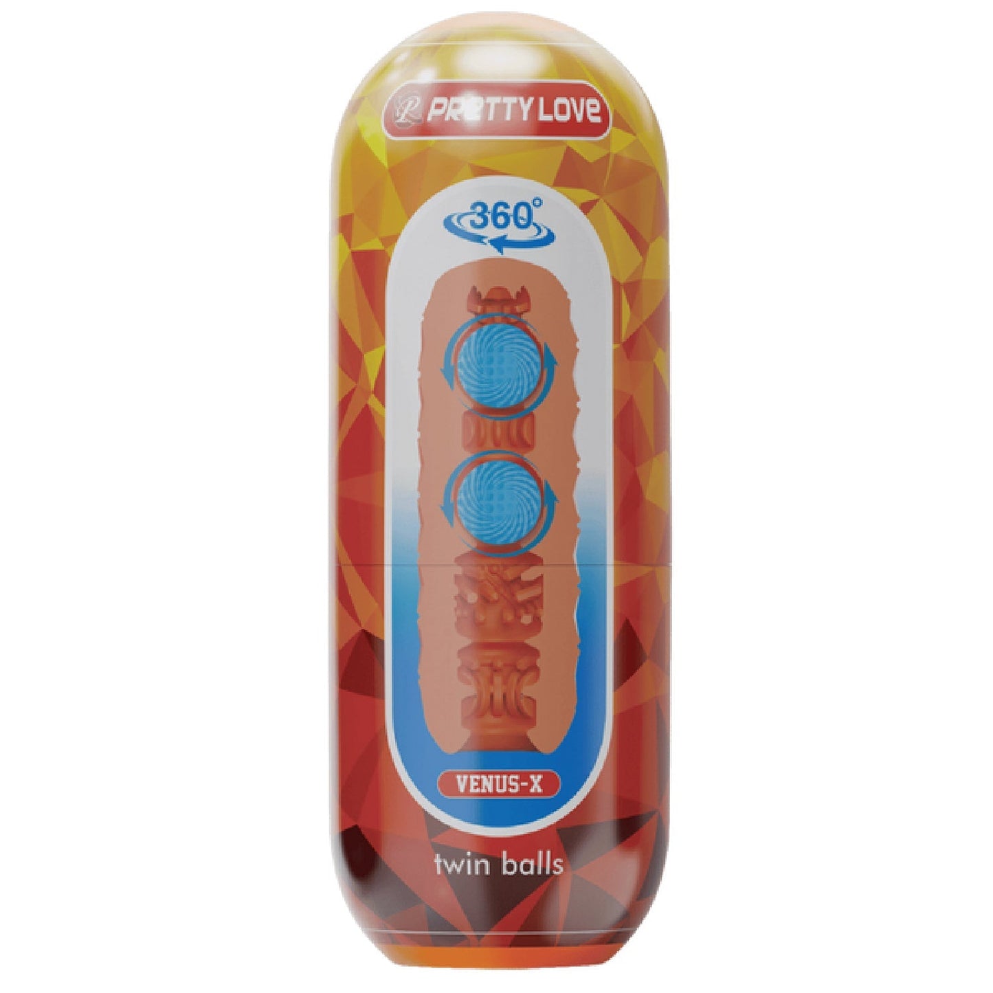 Venus-X Twin Balls – Male Masturbator With Dual Inner Balls > Sex Toys For Men > Masturbators Cup - Tophatter Daily Deals