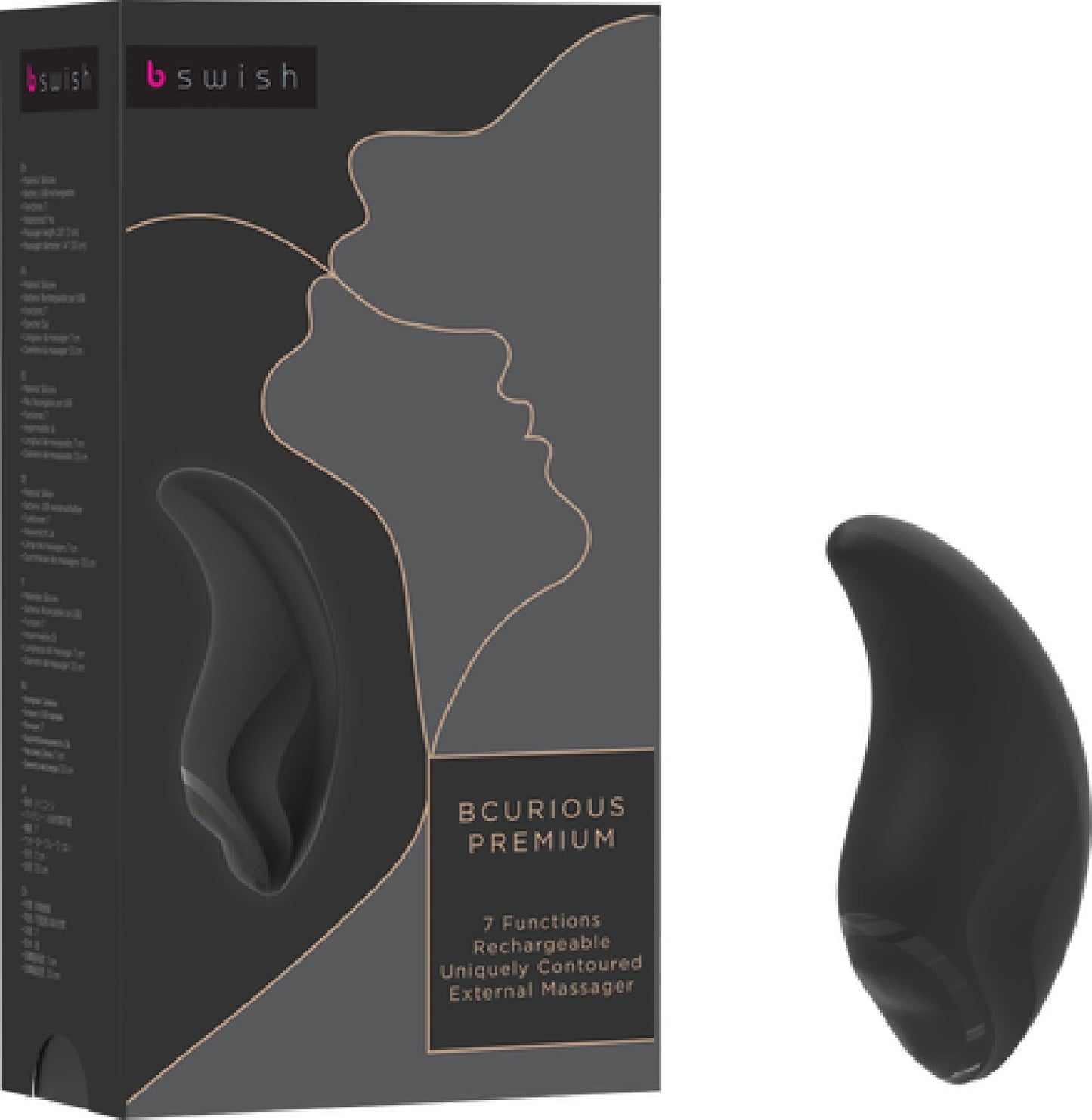 Bcurious Premium (Noir) > Vibrators > Ladies > Clitoral Vibrators and Stimulators - Tophatter Daily Deals
