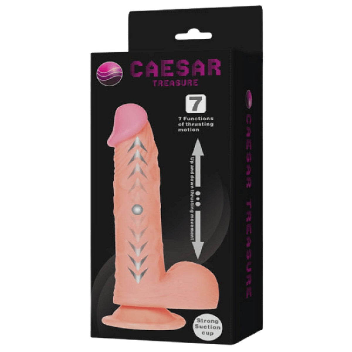 Caesar Treasure Realistic Dong – Realistic Dong > Dildos > Thrusting Dildos - Tophatter Daily Deals